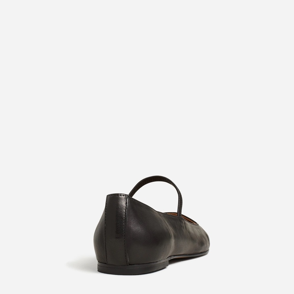 🖤MADEWELL THE GRETA LEATHER BALLET FLATS IN BLACK 9.5 - Picture 4 of 11